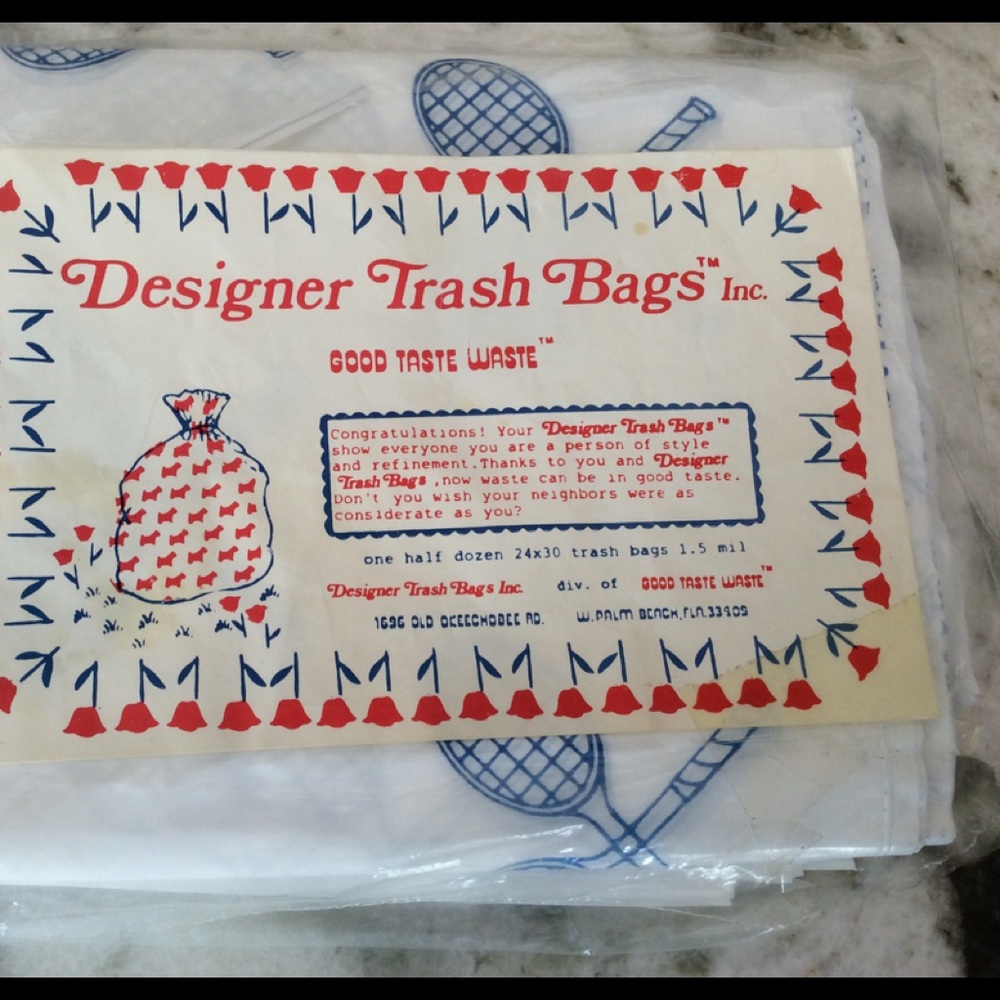 Designer Trash Bags